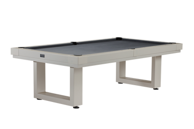 American Heritage Lanai Outdoor Pool Table in Oyster Grey