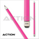 Action Starter COL06 Pink Cue