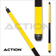 Action Starter COL07 Neon Yellow Cue