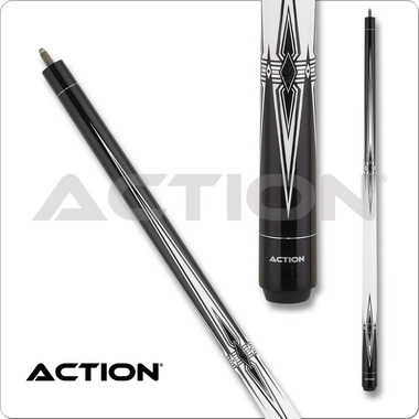 Action BW25 Black and White Cue