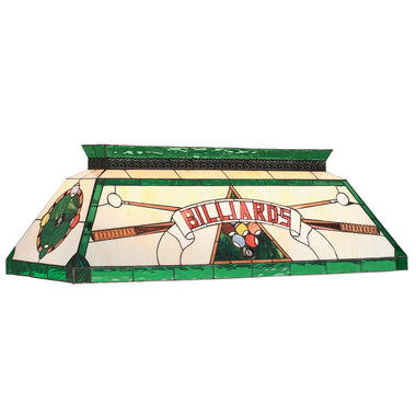 44" TIFFANY BILLIARD LIGHT-GREEN RAM Game Room